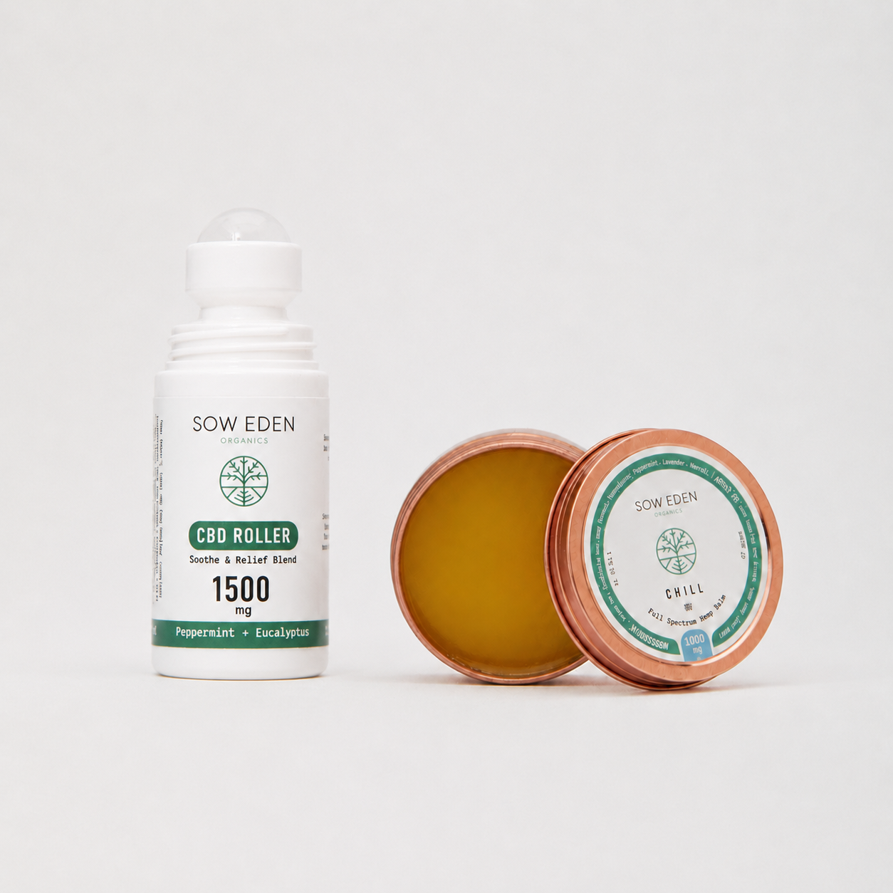 Pain Buster Bundle | Our Best Selling Topicals | Roller and Balm Combo