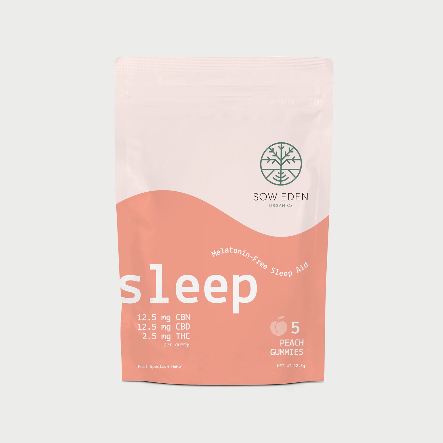 Sleep Gummy | Peach | Full Spectrum CBN Formula