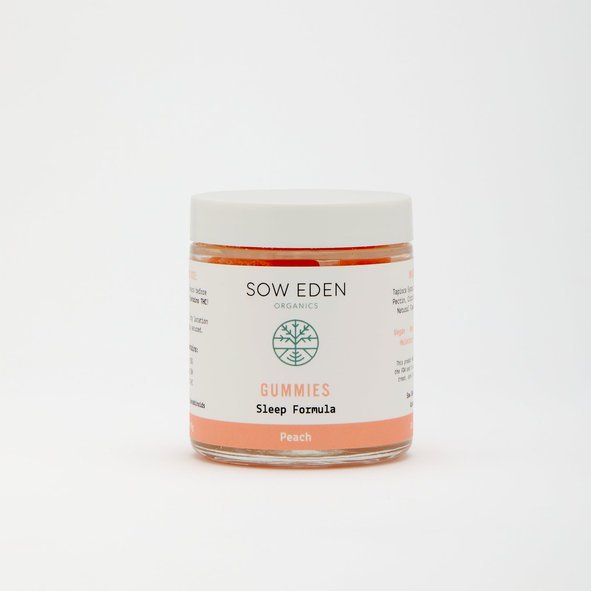 Organic Vegan CBD Sleep Gummy | Full Spectrum CBN Formula by Sow Eden