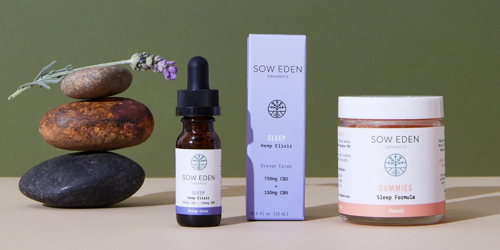 CBD facial oil with rosehip, jojoba, sweet almond, and rose geranium oils supporting acne-prone skin, hydration, and skin barrier balance by Sow Eden