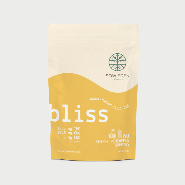Bliss Gummy | THC + CBG + CBD Formula