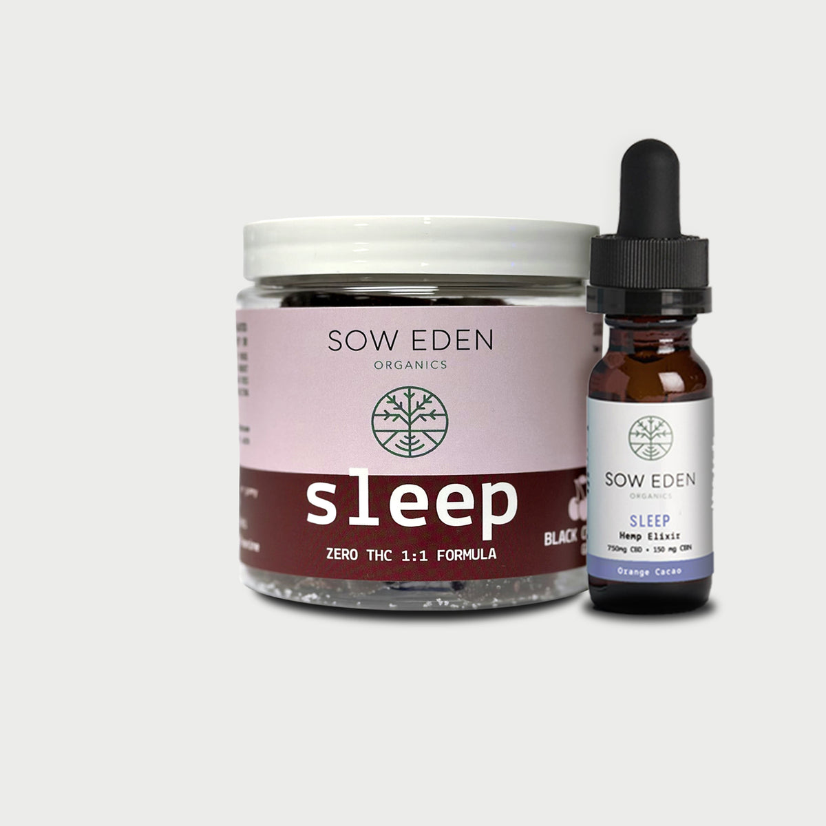 Zero THC Sleep Bundle | CBN + CBD Tincture &amp; Gummies