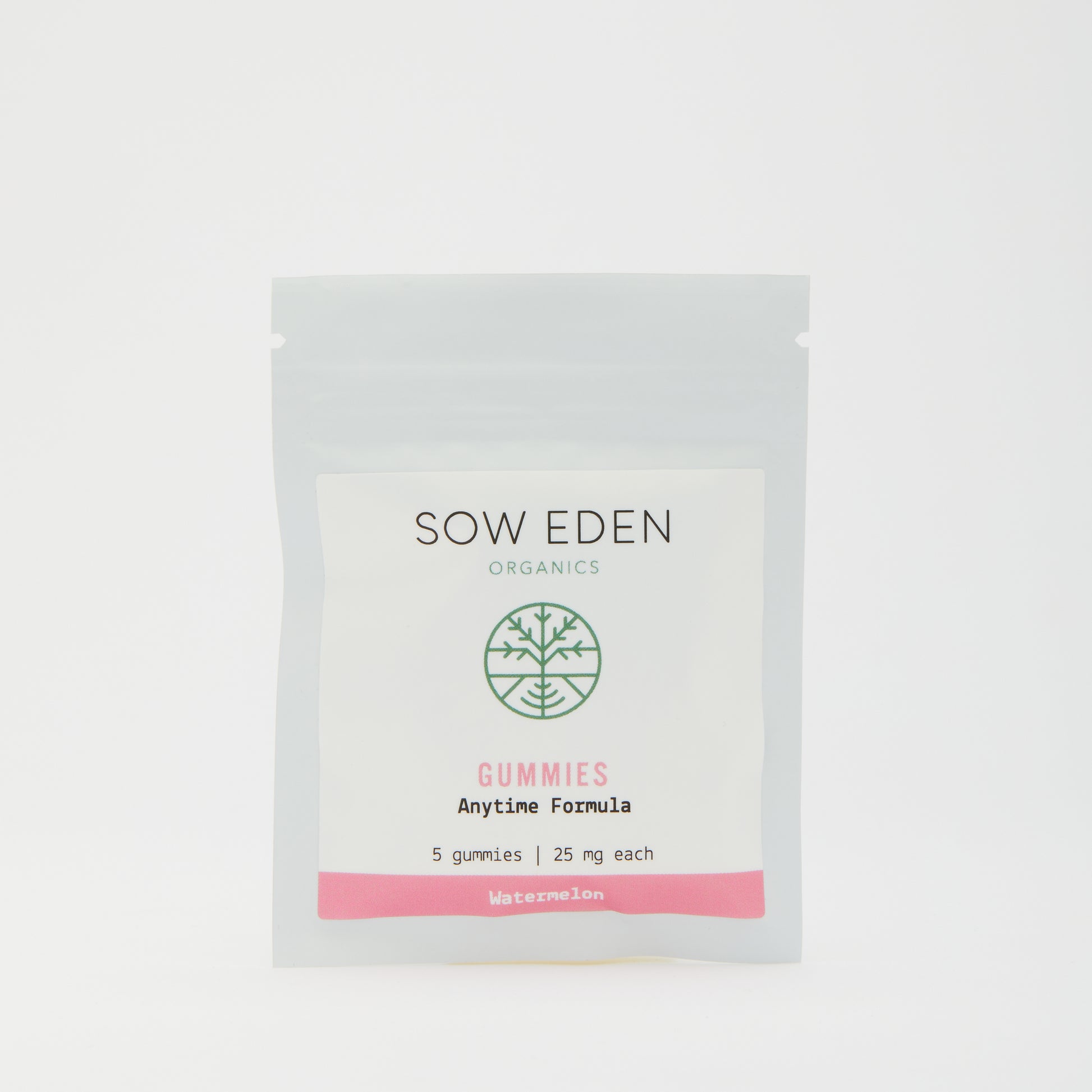 Organic Vegan CBD Anytime Gummy | Zero THC Formula by Sow Eden