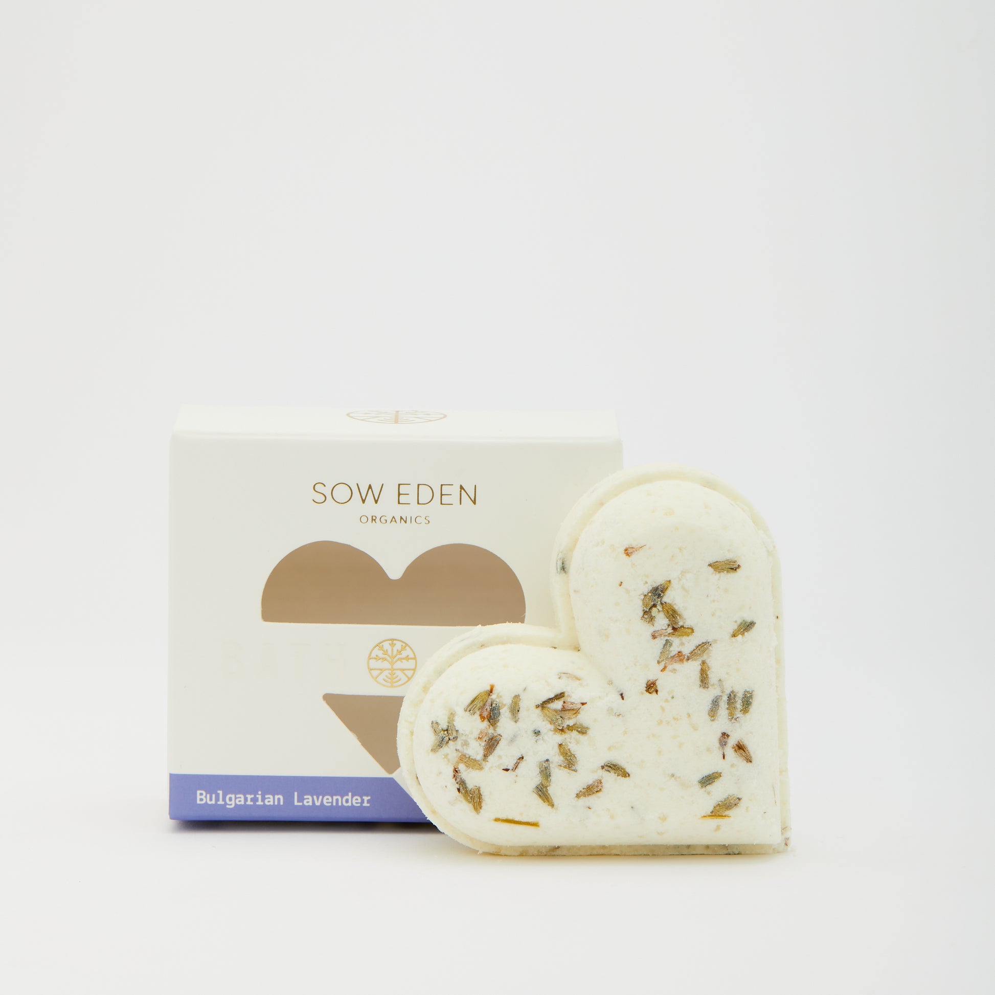 Organic Vegan CBD CBD Bath Bomb | Bulgarian Lavender by Sow Eden