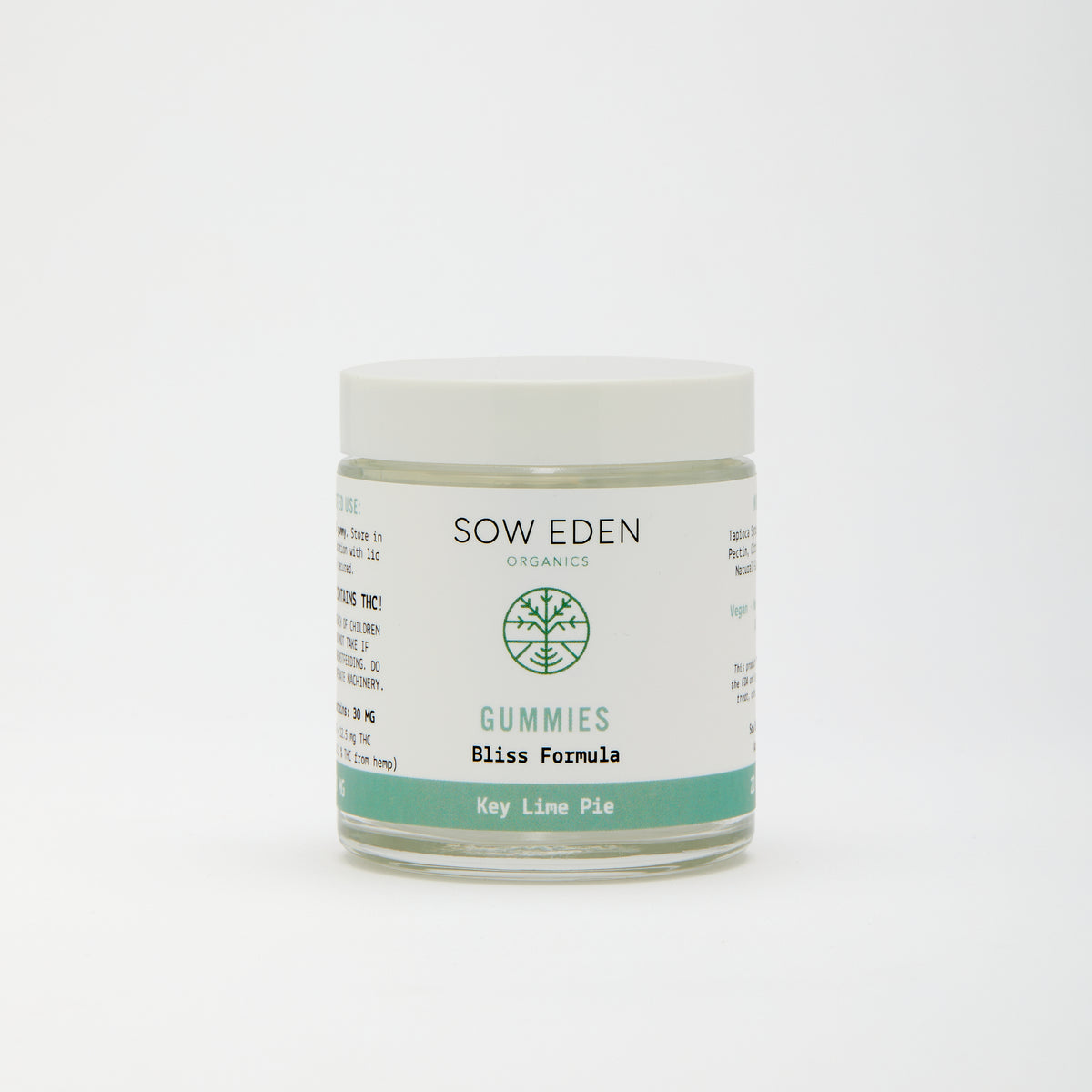 Organic Vegan CBD Bliss Gummy | THC + CBG + CBD Formula by Sow Eden