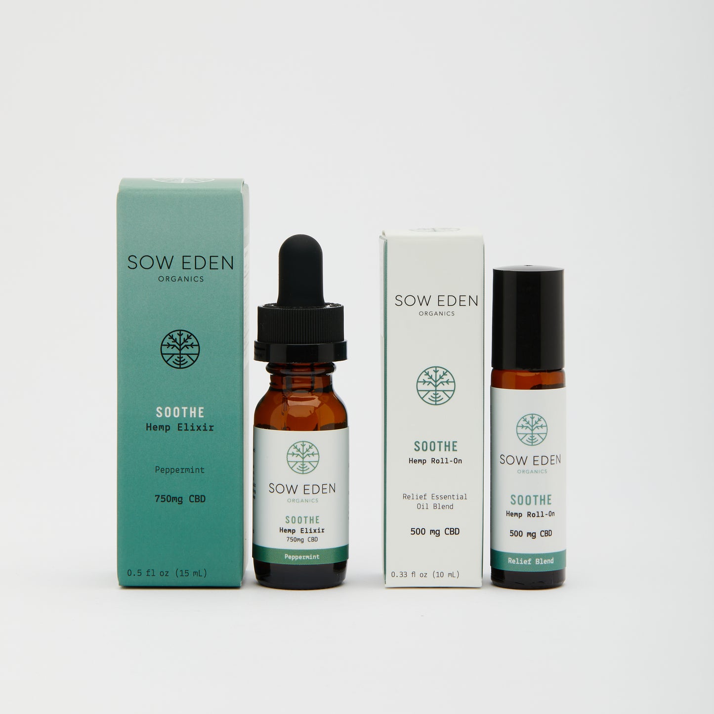 Relief Bundle | Tincture + Roller Combo