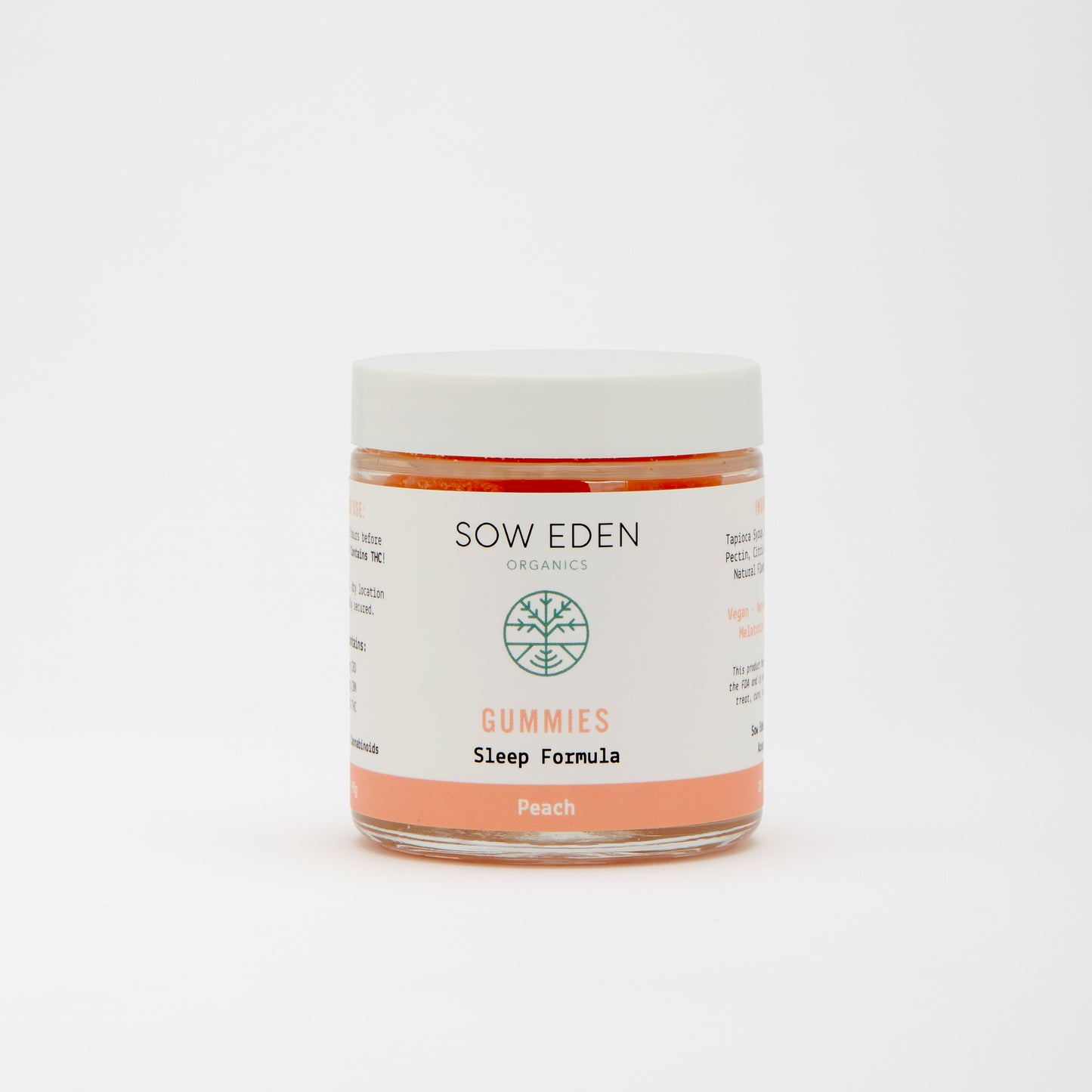 Organic Vegan CBD Sleep Gummy | Full Spectrum CBN Formula by Sow Eden