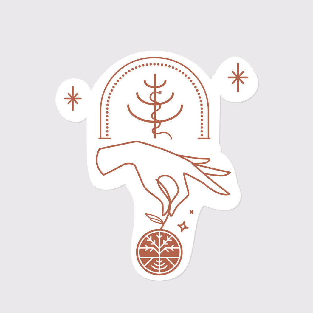 Organic Vegan CBD Sow Eden Stickers by Sow Eden